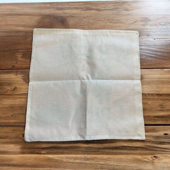 One Pillow Cover 18" x 18" Halloween Black Cat BOO - Picture 2 of 2